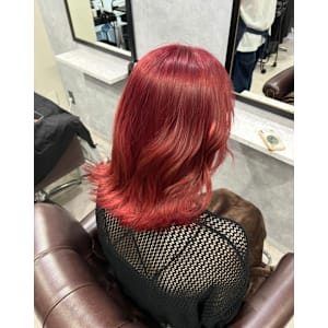 チェリーレッド×ブリーチ - GLADGE池袋/ダブルカラー/ブリーチ【グラッジイケブクロダブルカラーブリーチ】掲載中