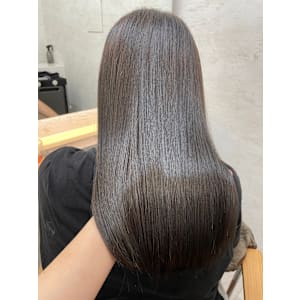 髪質改善グレージュヘア