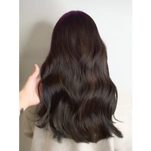 韓国レイヤーロングフルバング似合わせカットイメチェン