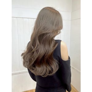 大人レイヤーくびれヘアブロンドベージュブロンドベージュ