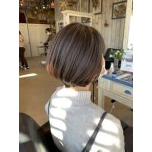 バレイヤージュボブ