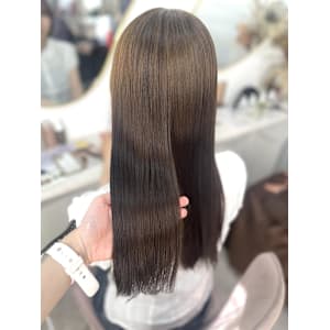 《高橋亜美》オリーブブラウン/艶カラー/大宮