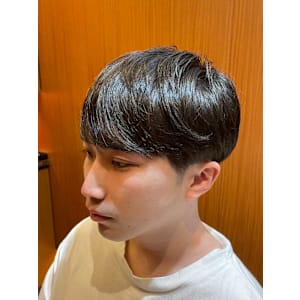 銀座　理容室　爽やかマッシュ