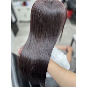 透明感ブリーチなしラベンダーブラウン♪