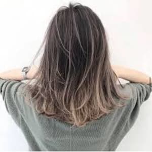 ロングヘアーハイライト