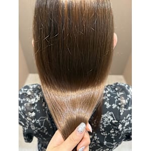 自然な艶髪に♪