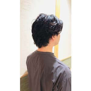 メンズ×ナチュラル×パーマ