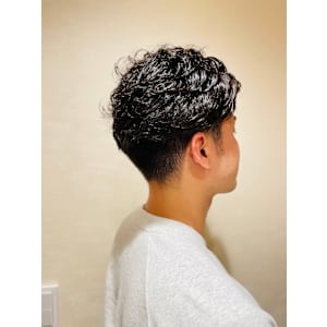 銀座八×ビジネス×ロッドパーマ