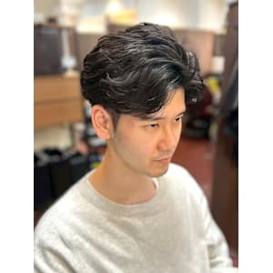 メンズパーマ/バーバー/メンズカット/銀座/有楽町＜理容室＞ - K-STYLE HAIR STUDIO【ケースタイルヘアスタジオ】掲載中
