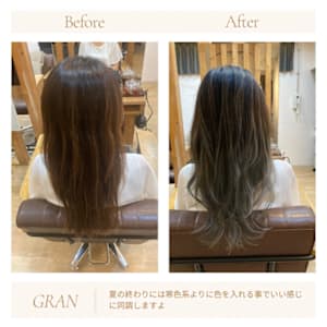お客様髪質改善データ1906（バレイヤージュ） - Grand × AtlierDonguri【グランバイアトリエドングリ】掲載中