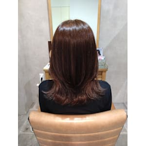 グレージュ×レイヤーボブ☆