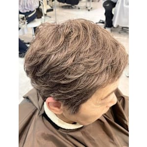 【ヘアジュレドゥ 杉下】ショートヘアの白髪ボカシ - hair jurer deux【ジュレドゥ】掲載中
