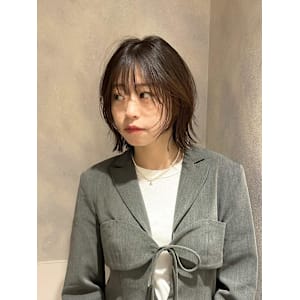 レイヤーボブ/ボブレイヤー/顔周りレイヤー