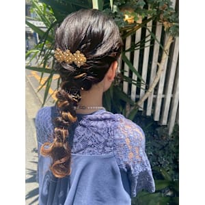 ヘアセット/20代30代40代/姪浜