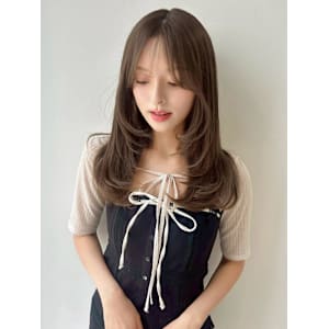 ナチュラル小顔大人レイヤー