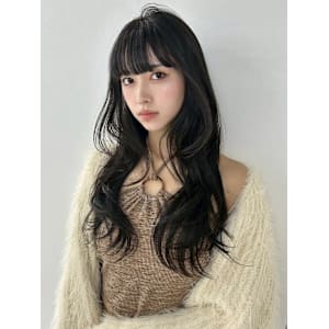 ナチュラル可愛い大人レイヤースタイル