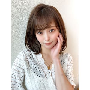 前下がりショートボブで絶壁解消！小顔に見えるひし形シルエット - AFLOAT/L 錦糸町【アフロートエル】【アフロートエル キンシチョウ】掲載中