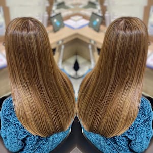 さらさらロングストレートスタイル