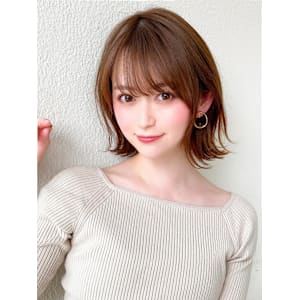 前下がりショートボブで絶壁解消！小顔に見えるひし形シルエット - AFLOAT/L 錦糸町【アフロートエル】【アフロートエル キンシチョウ】掲載中