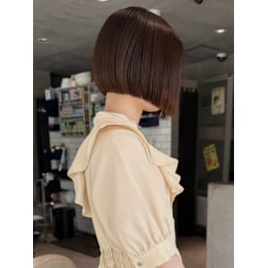 【feliceMICHI 別曽 遥也】アッシュブラウン ボブ