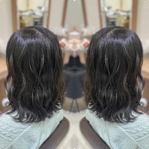 外ハネゆるふわスタイル