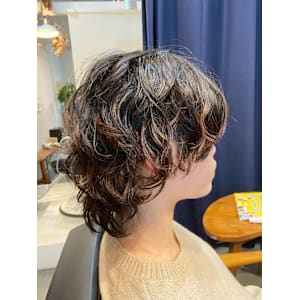 interlude.×ミディアム×パーマ