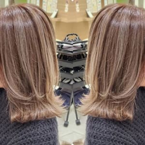 韓国風外ハネスタイル