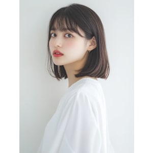 【feliceMICHI山口智也】ボブ 顔周りカット 透明感