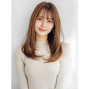 【feliceMICHI平田雅美】レイヤーカット ベージュ