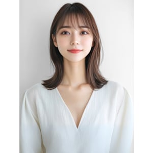 【feliceMICHI平田雅美】ダークアッシュ 外ハネ