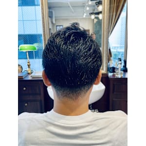 【40代 男性】ロンドンツーブロック（大宮/バーバー）