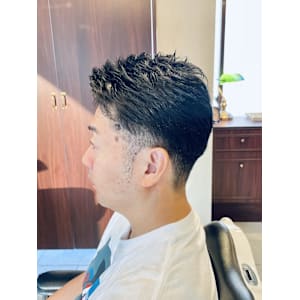 【40代 男性】ロンドンツーブロック（大宮/バーバー）