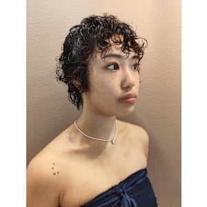 ショートパーマ/癖毛風パーマ/外国人風パーマ