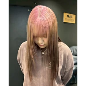 ルーツカラー　デザインカラー　ハイトーン　表参道/原宿 - Null 表参道本店 デザインカラー/ダブルカラー【ヌル】掲載中
