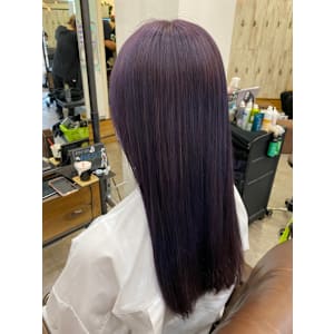 髪質改善/縮毛矯正/酸性ストレート/バイオレットグレージュ