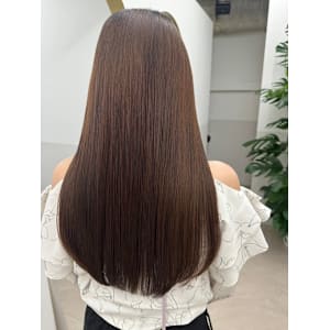 髪質改善/縮毛矯正/酸性ストレート/リタッチ/マロンブラウン - newi saLyu 立川【ネウィ サリュー タチカワ】掲載中