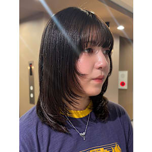 韓国風レイヤーカット/レイヤーカット/顔周りレイヤー