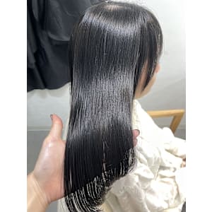 【圧倒的艶髪】艶髪ストレート♪ダメージレス縮毛矯正