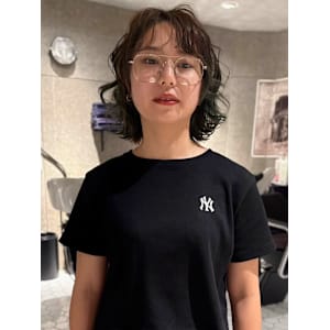 【feliceMICHI 別曽 遥也】顔周りカット パーマ