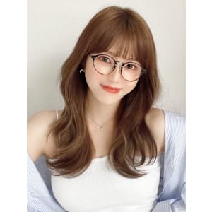 大人かわいいくびれヘアセミロング × ミルクティーベージュ - AFLOAT/L 錦糸町【アフロートエル】【アフロートエル キンシチョウ】掲載中