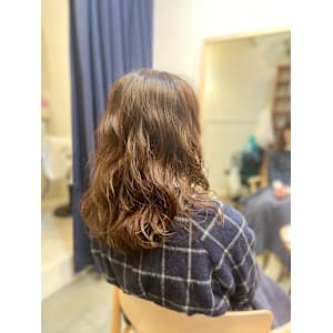 interlude.×ミディアム×パーマ