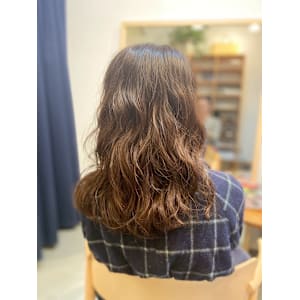 interlude.×ミディアム×パーマ