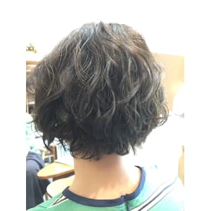 interlude.×ショート×ボブ×パーマ