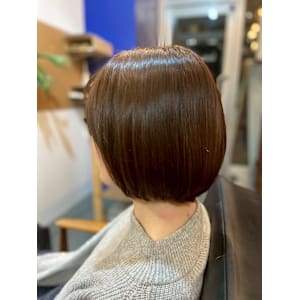 interlude.×ショートボブ×髪質改善
