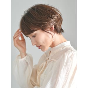 前下がりショート・ボブ/絶壁解消/前髪あり/40代/30代 - INCEPTION  GINZA 銀座【インセプション】掲載中