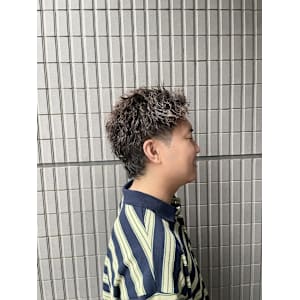 ツイストパーマ/メンズパーマ/メンズショート - AO。【アオ】掲載中