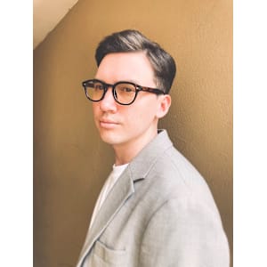 七三分けを今っぽく！【サイドパートショート】　目白/メンズ