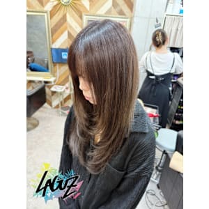 シアーグロウロングレイヤーカット　【茅ヶ崎髪質改善】