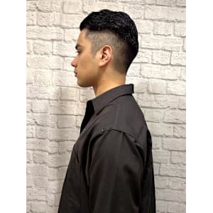 刈り上げ×七三オールバック - グレイスフルバーバー プラチナム【グレイスフルバーバー プラチナム】掲載中