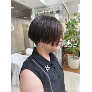 【刈り上げボブ】